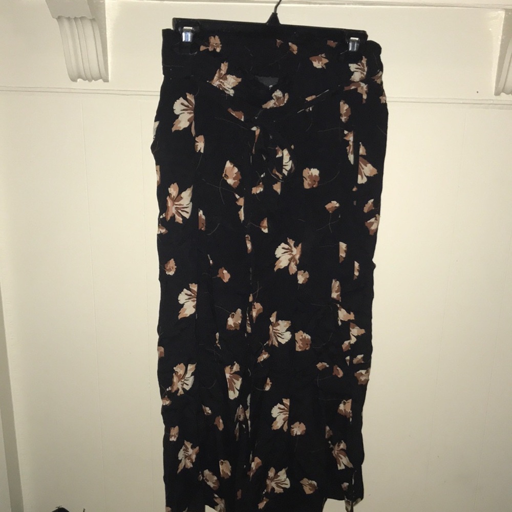 Nordstrom high wasted flowy floral pants